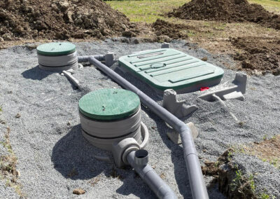 Raccordement avec filtre PVC Allier