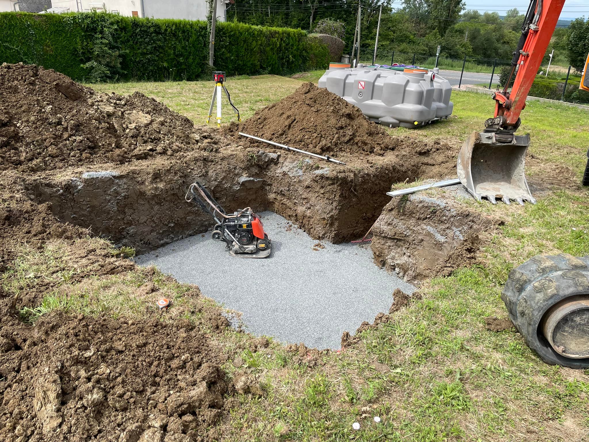 Raccordement filtre PVC avant