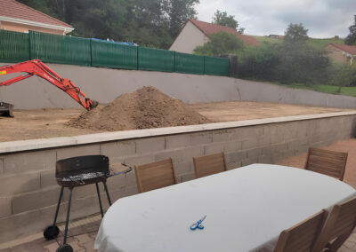 terrassement d'un terrain Allier