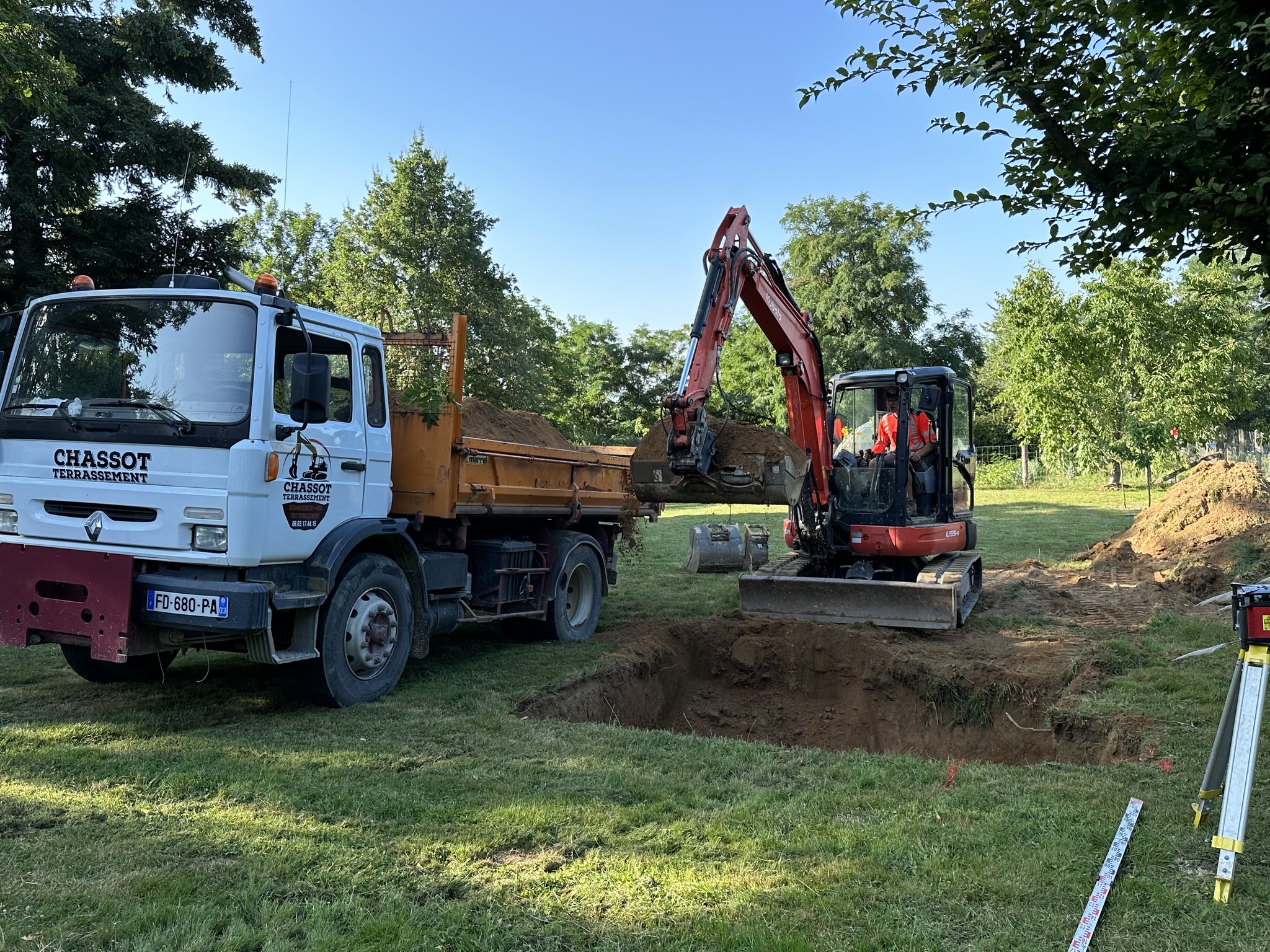 Aménagement de terrain Allier